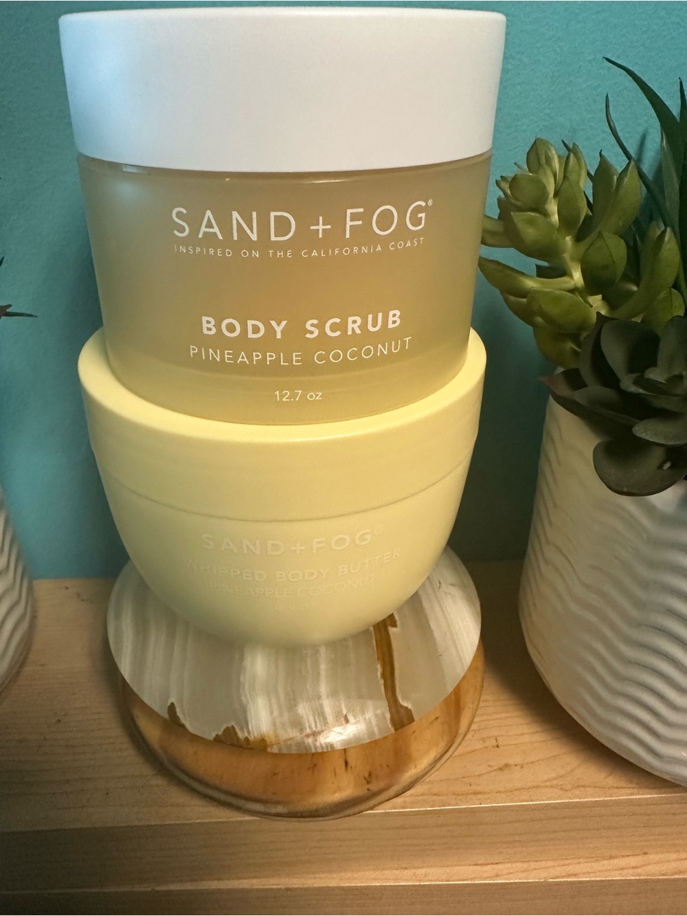 Pineapple Coconut Body Scrub - Yellow
